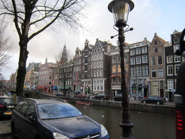 Характерная застройка Амстердама