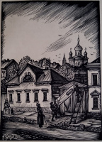 «Гробовщик», 1936 (худ. Л.Хижинский)