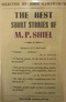 The Best Short Stories of M.P. Shiel