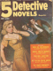 5 Detective Novels Magazine, Summer 1952